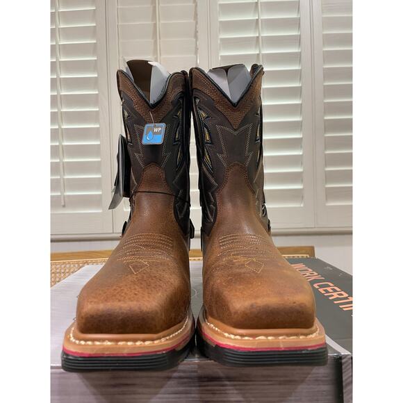 Dan Post Men's Warrior Work Certified Boots Hurricane Series Size 8 Wide NIB - Picture 5 of 12